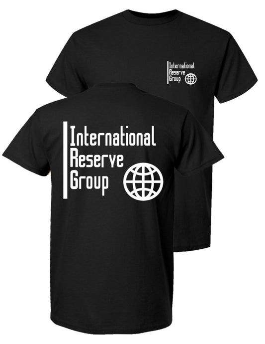 IRG black Corp Tee