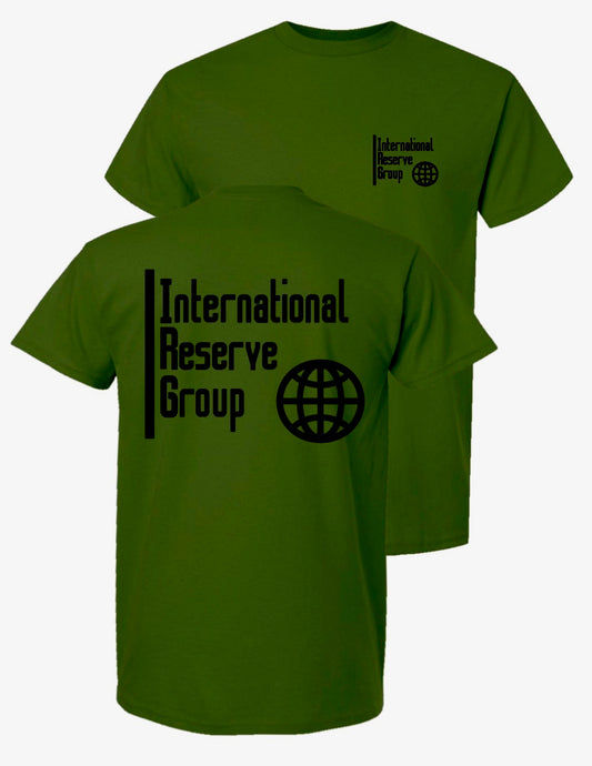 IRG OD green Corp Tee